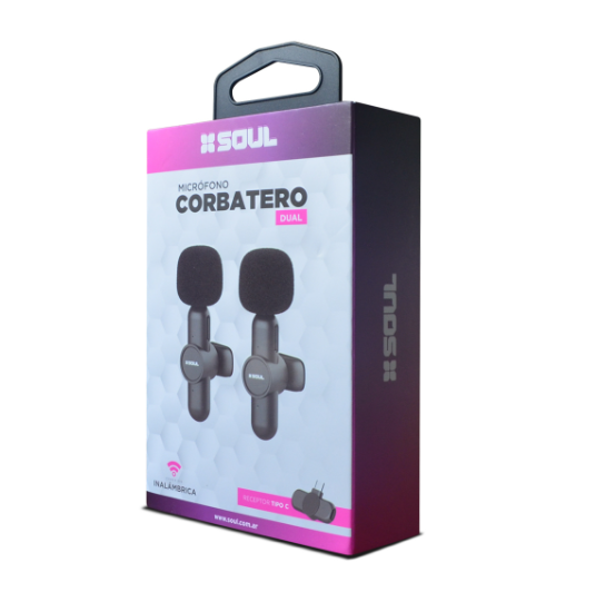 MICROFONO CORBATERO SOUL DOBLE